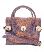 Carving Tribesカービングトライブス）の古着「Mini Maestra 2WAYショルダーバッグ」｜パープル