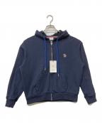 PS Paul SmithＰＳポールスミス）の古着「ゼブラワッペン パーカ」｜ネイビー