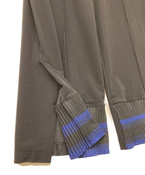 TOGA PULLA（トーガ プルラ）TOGA PULLA (トーガ プルラ) 23SS Code pique jersey pants(コード ピケ ジャージー パンツ) ブラック サイズ:36の古着・服飾アイテム