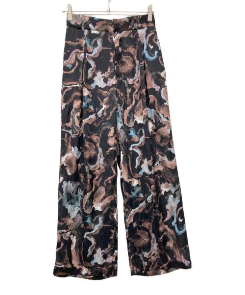 MURRAL（ミューラル）MURRAL (ミューラル) Dipsacus slacks(ディプサクス スラックス) ブラック サイズ:Mの古着・服飾アイテム