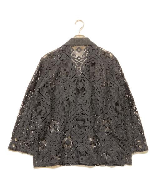 AKIRA NAKA（アキラナカ）AKIRA NAKA (アキラナカ) 24AW Roberta lace JK(ロベルタ レース ジャケット) ブラック サイズ:２の古着・服飾アイテム