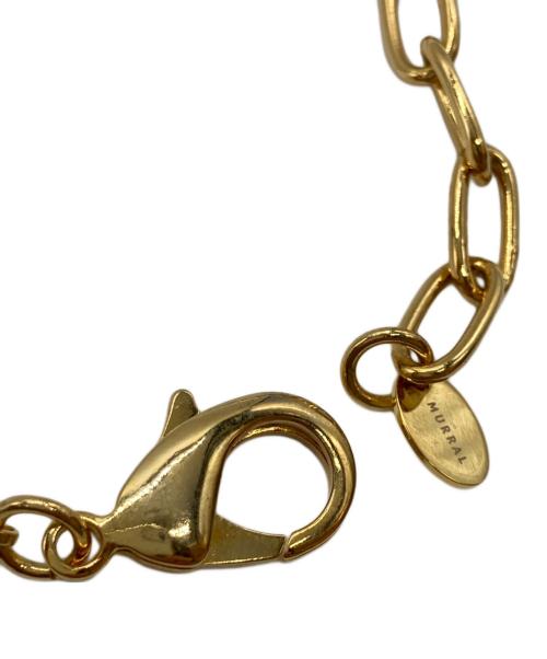 MURRAL（ミューラル）MURRAL (ミューラル) Ordinary necklace (Moonstone) ホワイトの古着・服飾アイテム