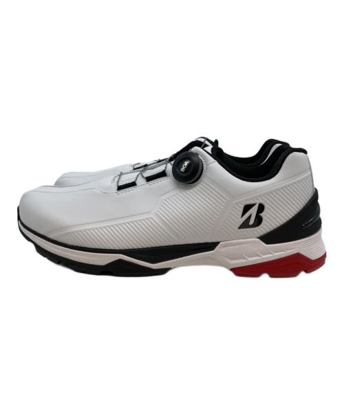 BRIDGESTONE（ブリヂストン）BRIDGESTONE (ブリヂストン) ZSP‐BITER WIDE ホワイト×ブラック サイズ:SIZE 26.5cmの古着・服飾アイテム