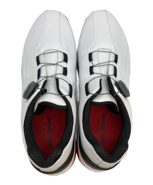 BRIDGESTONE（ブリヂストン）BRIDGESTONE (ブリヂストン) ZSP‐BITER WIDE ホワイト×ブラック サイズ:SIZE 26.5cmの古着・服飾アイテム