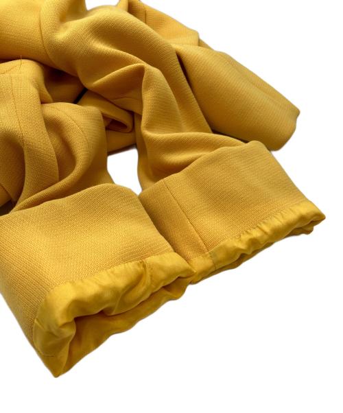 Christian Dior（クリスチャン ディオール）Christian Dior (クリスチャン ディオール) テーラードジャケット イエロー サイズ:40の古着・服飾アイテム