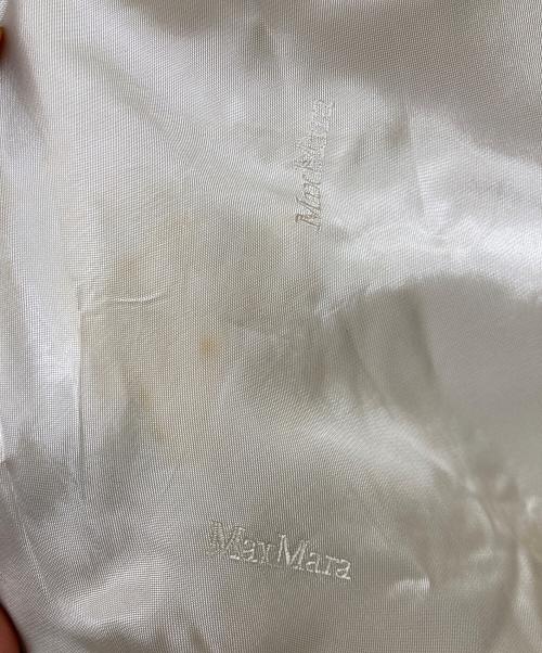 MaxMara（マックスマーラ）MaxMara (マックスマーラ) カシミヤブレンドバージンウールコート ブラウン サイズ:FREEの古着・服飾アイテム