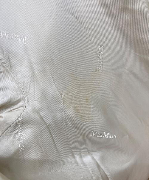 MaxMara（マックスマーラ）MaxMara (マックスマーラ) カシミヤブレンドバージンウールコート ブラウン サイズ:FREEの古着・服飾アイテム