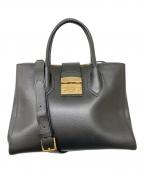 FURLAフルラ）の古着「2WAYバッグ」｜ブラック