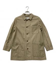 MHL（マーガレットハウエル）の古着「JAPANESE COTTON LINEN DRILL(ジャパニーズ コットン リネン ドリル)」｜ベージュ