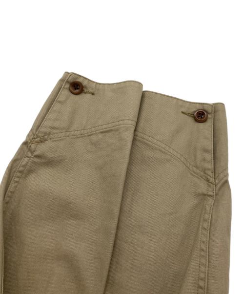 MHL（マーガレットハウエル）MHL (マーガレットハウエル) JAPANESE COTTON LINEN DRILL(ジャパニーズ コットン リネン ドリル) ベージュ サイズ:SIZE2の古着・服飾アイテム