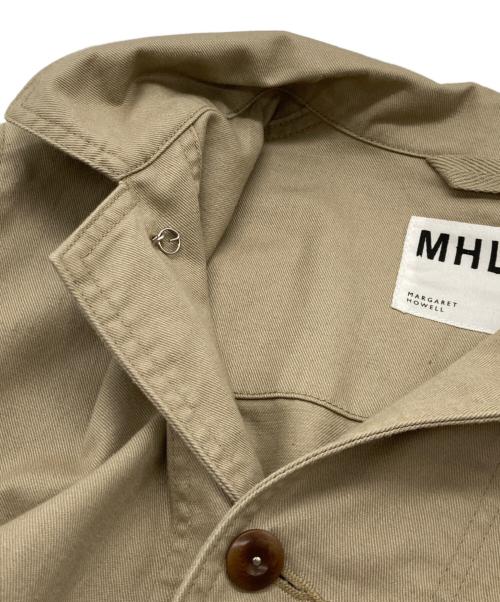 MHL（マーガレットハウエル）MHL (マーガレットハウエル) JAPANESE COTTON LINEN DRILL(ジャパニーズ コットン リネン ドリル) ベージュ サイズ:SIZE2の古着・服飾アイテム