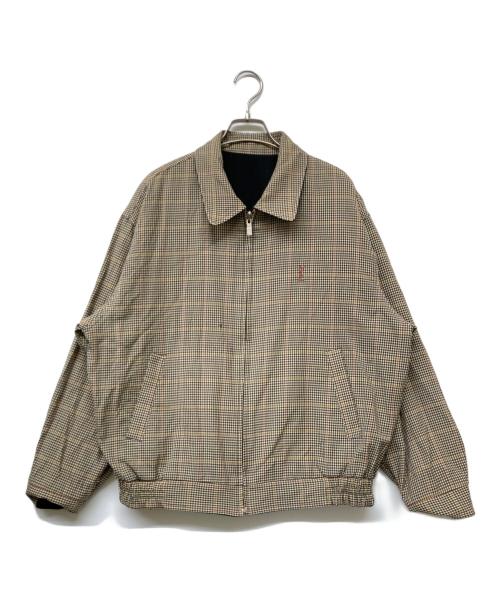 Yves Saint Laurent（イヴサンローラン）Yves Saint Laurent (イヴサンローラン) リバーシブルジャケット ベージュ×ブラック サイズ:SIZE 100の古着・服飾アイテム