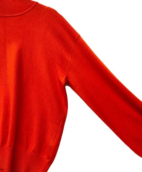 STRASBURGO（ストラスブルゴ）STRASBURGO (ストラスブルゴ) ハイネックニット レッド サイズ:SIZE 40の古着・服飾アイテム