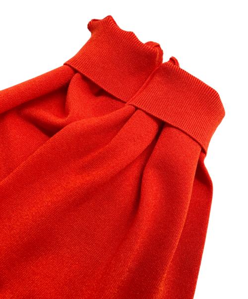 STRASBURGO（ストラスブルゴ）STRASBURGO (ストラスブルゴ) ハイネックニット レッド サイズ:SIZE 40の古着・服飾アイテム
