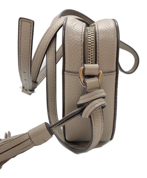 TORY BURCH（トリーバーチ）TORY BURCH (トリーバーチ) タッセルフリンジショルダーバッグ グレーの古着・服飾アイテム