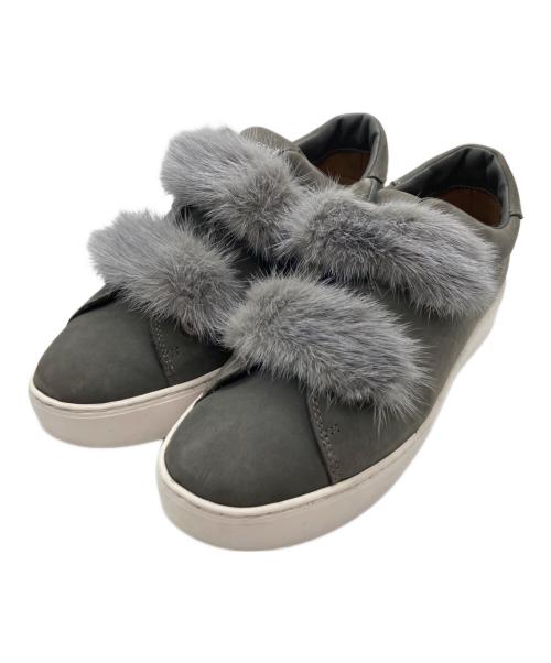 MACKINTOSH LONDON（マッキントッシュ ロンドン）MACKINTOSH LONDON (マッキントッシュ ロンドン) スニーカー グレー サイズ:SIZE22.5㎝の古着・服飾アイテム