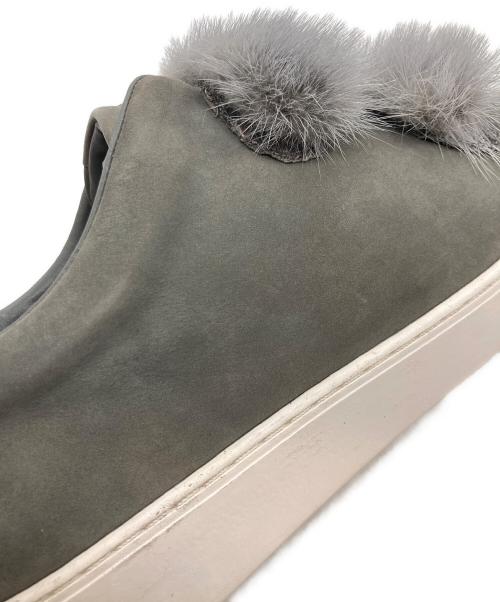MACKINTOSH LONDON（マッキントッシュ ロンドン）MACKINTOSH LONDON (マッキントッシュ ロンドン) スニーカー グレー サイズ:SIZE22.5㎝の古着・服飾アイテム