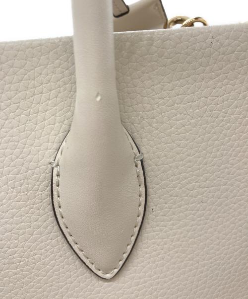 MICHAEL KORS（マイケル・コース）MICHAEL KORS (マイケル・コース) ミレラ ミディアム ペブルドレザー アイボリーの古着・服飾アイテム