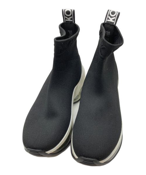 MICHAEL KORS（マイケル・コース）MICHAEL KORS (マイケル・コース) Olympia bootie(オリンピア・ブーティー) ブラック サイズ:８Mの古着・服飾アイテム