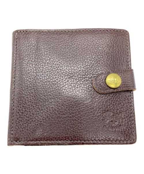 IL BISONTE（イル ビゾンテ）IL BISONTE (イル ビゾンテ) 2つ折り財布 ブラウンの古着・服飾アイテム