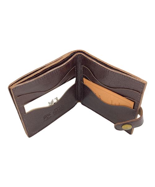 IL BISONTE（イル ビゾンテ）IL BISONTE (イル ビゾンテ) 2つ折り財布 ブラウンの古着・服飾アイテム
