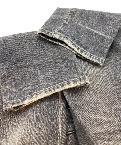 DOLCE & GABBANA（ドルチェ＆ガッバーナ）DOLCE & GABBANA (ドルチェ＆ガッバーナ) ダメージ加工デニムパンツ ブラック サイズ:46の古着・服飾アイテム