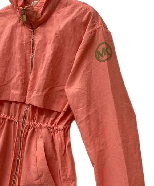 MICHAEL KORS（マイケル・コース）MICHAEL KORS (マイケル・コース) パッカブル ナイロン アノラック ピンク サイズ:Mの古着・服飾アイテム