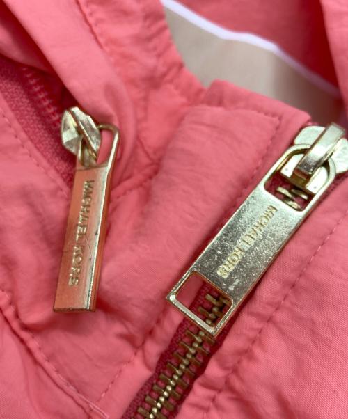 MICHAEL KORS（マイケル・コース）MICHAEL KORS (マイケル・コース) パッカブル ナイロン アノラック ピンク サイズ:Mの古着・服飾アイテム