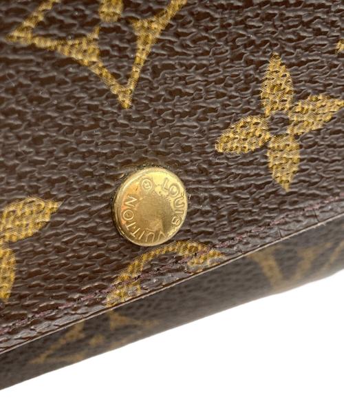 LOUIS VUITTON（ルイ ヴィトン）LOUIS VUITTON (ルイ ヴィトン) モノグラム ポルトフォイユ サラ ブラウンの古着・服飾アイテム