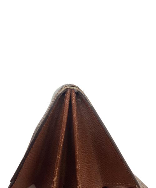 LOUIS VUITTON（ルイ ヴィトン）LOUIS VUITTON (ルイ ヴィトン) モノグラム ポルトフォイユ サラ ブラウンの古着・服飾アイテム