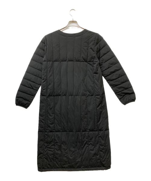 YOSOOU（ヨソオウ）YOSOOU (ヨソオウ) ノーカラーダウンコート ブラック サイズ:3の古着・服飾アイテム