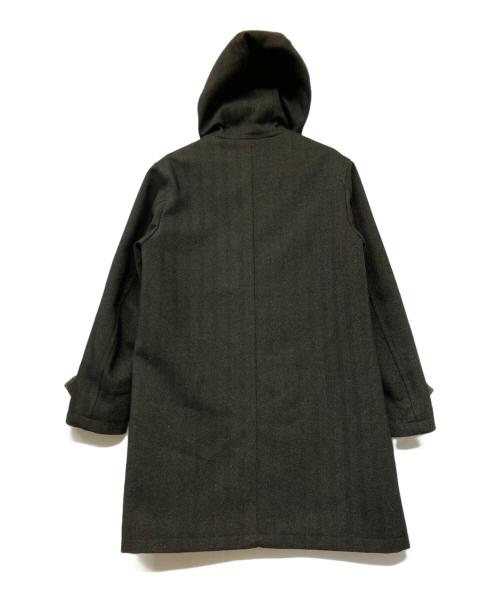 green label relaxing（グリーンレーベルリラクシング）green label relaxing (グリーンレーベルリラクシング) CM K テックツイード フード コート ブラウン サイズ:SIZELの古着・服飾アイテム