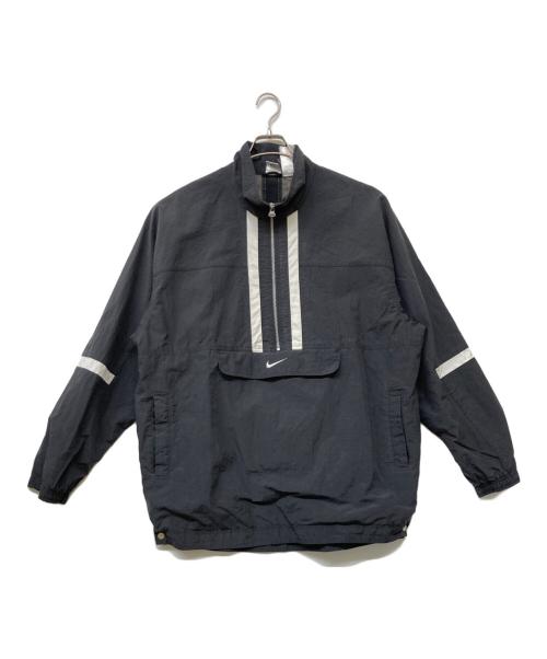 NIKE（ナイキ）NIKE (ナイキ) 銀タグ古着アノラックジャケット ブラック サイズ:XLの古着・服飾アイテム