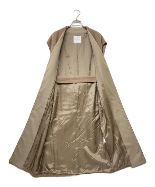 ESTNATION（エストネーション）ESTNATION (エストネーション) シャギージャージージレ ブラウン サイズ:size36の古着・服飾アイテム