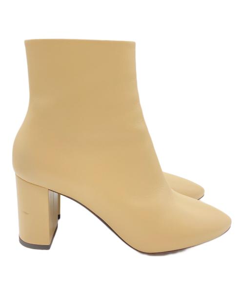 Saint Laurent Paris（サンローランパリ）Saint Laurent Paris (サンローランパリ) サイドジップブーツ ベージュ サイズ:SIZE 37の古着・服飾アイテム