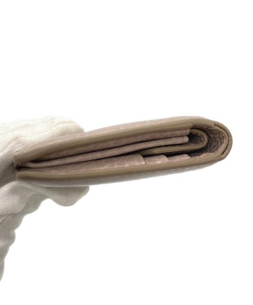 Maison Margiela（メゾンマルジェラ）Maison Margiela (メゾンマルジェラ) 四つタグ2つ折り財布 グレーの古着・服飾アイテム