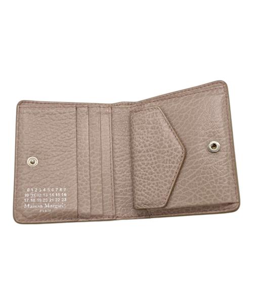 Maison Margiela（メゾンマルジェラ）Maison Margiela (メゾンマルジェラ) 四つタグ2つ折り財布 グレーの古着・服飾アイテム