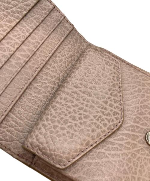 Maison Margiela（メゾンマルジェラ）Maison Margiela (メゾンマルジェラ) 四つタグ2つ折り財布 グレーの古着・服飾アイテム