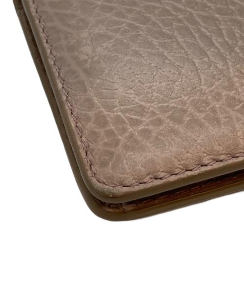 Maison Margiela（メゾンマルジェラ）Maison Margiela (メゾンマルジェラ) 四つタグ2つ折り財布 グレーの古着・服飾アイテム