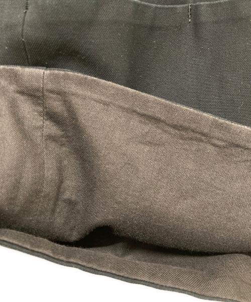 ADORE（アドーア）ADORE (アドーア) ダブルクロスコットンワンピース ブラック サイズ:36の古着・服飾アイテム