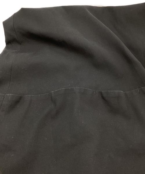 ADORE（アドーア）ADORE (アドーア) ダブルクロスコットンワンピース ブラック サイズ:36の古着・服飾アイテム