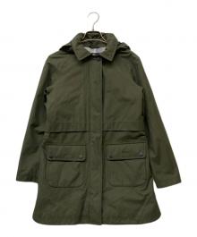 Barbour（バブアー）の古着「WEATHER COMFORT フーデッドコート/ウェザーコンフォートフーデッドコート」｜グリーン
