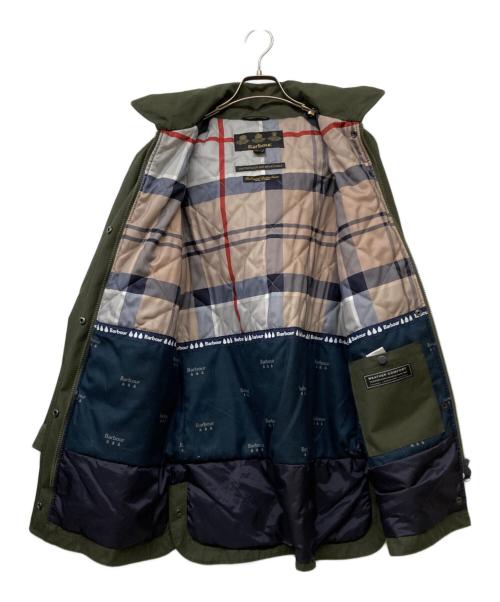 Barbour（バブアー）Barbour (バブアー) WEATHER COMFORT フーデッドコート/ウェザーコンフォートフーデッドコート グリーン サイズ:Mの古着・服飾アイテム