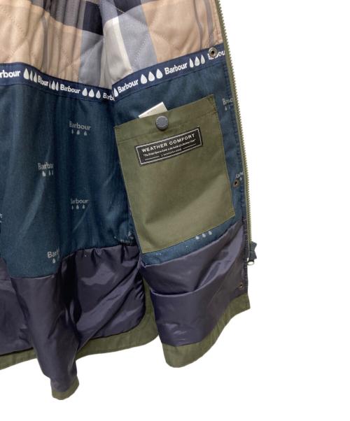 Barbour（バブアー）Barbour (バブアー) WEATHER COMFORT フーデッドコート/ウェザーコンフォートフーデッドコート グリーン サイズ:Mの古着・服飾アイテム