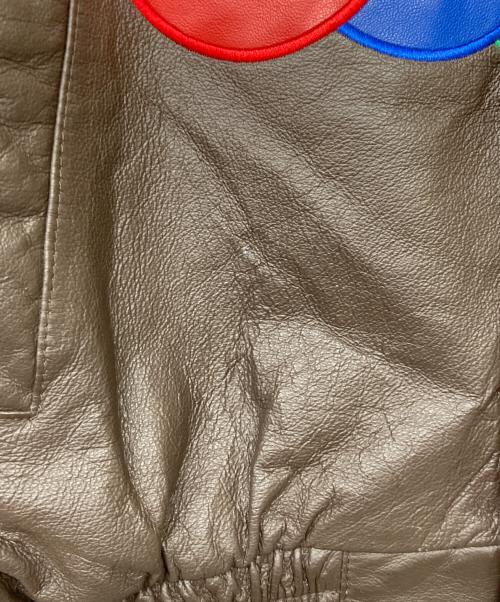 JH Design（ジェイエイチデザイン）JH DESIGN (ジェイエイチデザイン) 古着 M&M's レーシングジャケット ダークブラウン サイズ:Lの古着・服飾アイテム