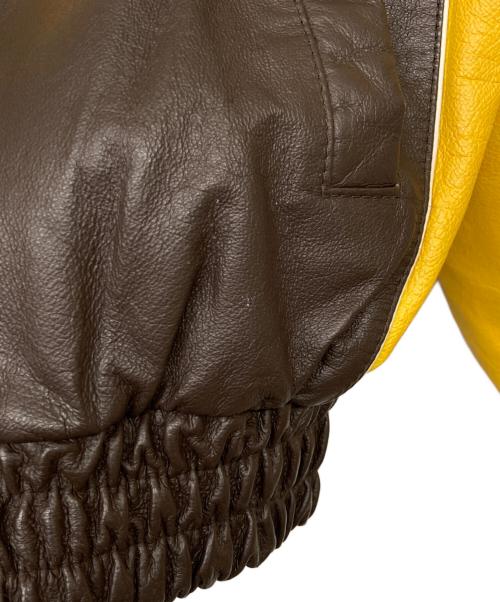 JH Design（ジェイエイチデザイン）JH Design (ジェイエイチデザイン) 古着 M&M's レーシングジャケット ダークブラウン サイズ:SIZE Lの古着・服飾アイテム