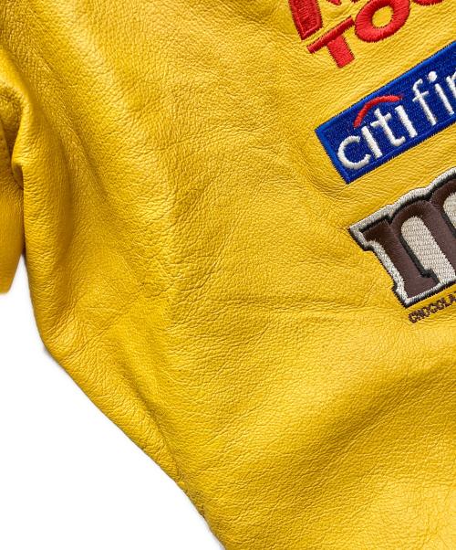 JH Design（ジェイエイチデザイン）JH Design (ジェイエイチデザイン) 古着 M&M's レーシングジャケット ダークブラウン サイズ:SIZE Lの古着・服飾アイテム