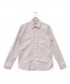 SUGAR CANE LIGHTシュガーケーン ライト）の古着「ストライプシャツ」｜ピンク