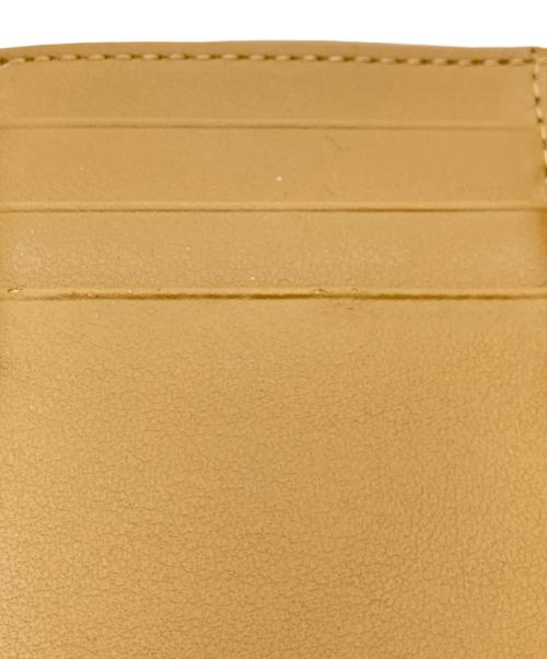BOTTEGA VENETA（ボッテガベネタ）BOTTEGA VENETA (ボッテガベネタ) イントレチャート3つ折り財布 グレー×スカイブルーの古着・服飾アイテム