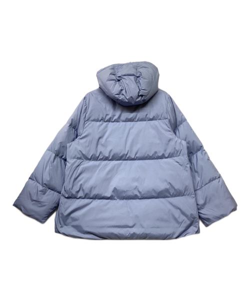 QTUME（クチューム）QTUME (クチューム) フーデッドダウンジャケット スカイブルー サイズ:SIZE38の古着・服飾アイテム
